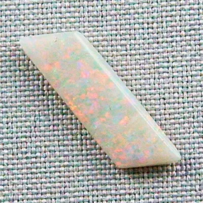 White Opal 4,89 ct. aus Australien - Opale mit Zertifikat online kaufen - Multicolor White Opal -6