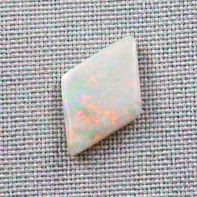White Opal 4,33 ct. aus Australien - Opale mit Zertifikat online kaufen - Multicolor White Opal - Opalanhänger Stein -3