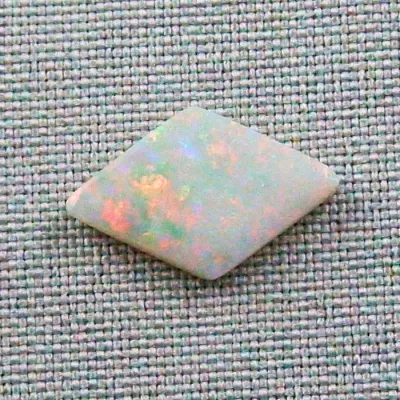 White Opal 4,33 ct. aus Australien - Opale mit Zertifikat online kaufen - Multicolor White Opal - Opalanhänger Stein -4