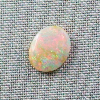 White Opal 3,52 ct. - Opale mit Zertifikat online kaufen - Multicolor White Opal - Opalanhänger - 3