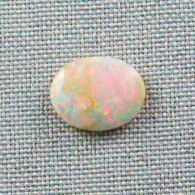 White Opal 3,52 ct. - Opale mit Zertifikat online kaufen - Multicolor White Opal - Opalanhänger - 4