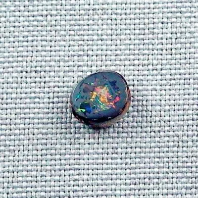 Echter Koroit Boulder Opal 1,78 ct. aus Australien mit Zertifikat online kaufen - Multicolor Koroit Boulder Opal 8,23 x 7,31 x 2,84 mm für Opalschmuck 4