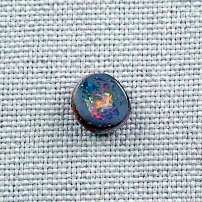 Echter Koroit Boulder Opal 1,78 ct. aus Australien mit Zertifikat online kaufen - Multicolor Koroit Boulder Opal 8,23 x 7,31 x 2,84 mm für Opalschmuck 5