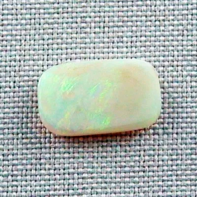 Echter White Opal 4,65 ct. aus Australien - Opal mit Zertifikat online kaufen - Multicolor Whiteopal 16,41 x 9,80 x 3,69 mm - Für Opalschmuck geeignet. 7