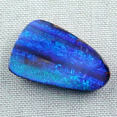 34,70 ct Boulder Opal Blau Grüner Multicolor Schmuckstein aus Australien - Multicolor Boulder Opal 33,90 x 20,73 x 5,88 mm - Echte Opale online kaufen! 3