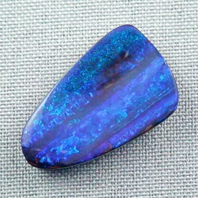 34,70 ct Boulder Opal Blau Grüner Multicolor Schmuckstein aus Australien - Multicolor Boulder Opal 33,90 x 20,73 x 5,88 mm - Echte Opale online kaufen! 6