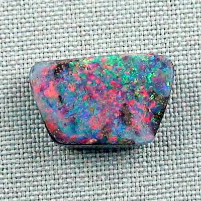 ►Boulder Opal Multicolor 13,24 ct Investment Edelstein, Bild1