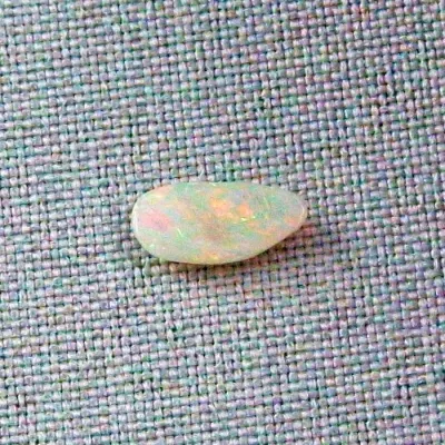 Echter White Opal 1,30 ct. aus Coober Pedy Australien - Opal mit Zertifikat online kaufen - 12,19 x  5,92 x 2,96 mm | Echte Opale online kaufen! 1