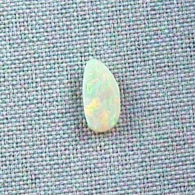 Echter White Opal 1,30 ct. aus Coober Pedy Australien - Opal mit Zertifikat online kaufen - 12,19 x  5,92 x 2,96 mm | Echte Opale online kaufen! 6