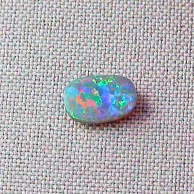 ►Black Crystal Opal 2,63 ct Lightning Ridge multicolor Vollopal, Bild3