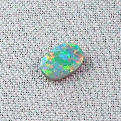 ►Black Crystal Opal 2,63 ct Lightning Ridge multicolor Vollopal, Bild6