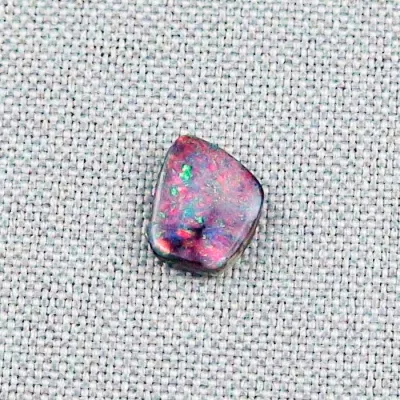 ►Boulder Opal 2,22 ct Opaledelstein Multicolor Pinfire Boulderopal Stein 1