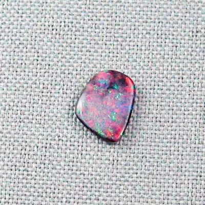 ►Boulder Opal 2,22 ct Opaledelstein Multicolor Pinfire Boulderopal Stein 4
