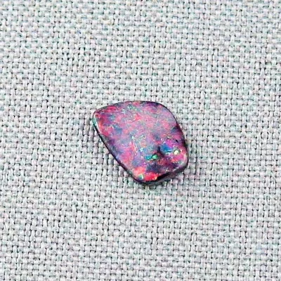 ►Boulder Opal 2,22 ct Opaledelstein Multicolor Pinfire Boulderopal Stein 6