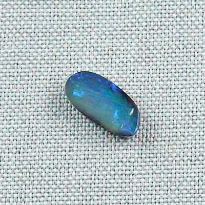Echter 3,24 ct Boulder Opal Grün Blauer Boulderopal aus Australien - Opale mit Zertifikat online kaufen - Edelsteine zum besten Preis online kaufen! 14,77 x 7,20 x 3,02 mm