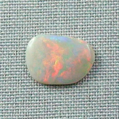 Echter Mintabie Australien White Opal 3,84 ct. aus Australien - Opal mit Zertifikat online kaufen - Multicolor Whiteopal 16,46 x 11,82 x 2,88 mm 1