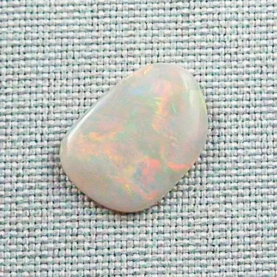 Echter Mintabie Australien White Opal 3,84 ct. aus Australien - Opal mit Zertifikat online kaufen - Multicolor Whiteopal 16,46 x 11,82 x 2,88 mm 6