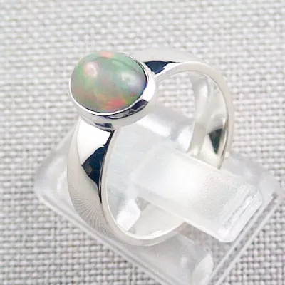 935er Opalring mit echten 1,55 ct. Welo Opal Silberring Multicolor - Opalschmuck ganz einfach und bequem online kaufen. | Echter Opalschmuck 3