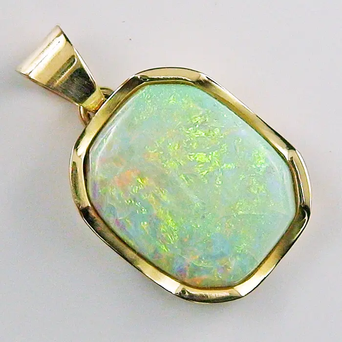 Opal Anhänger & Opal Ring gefertigt - Aus Alt mach Neu - Opal Schmuck