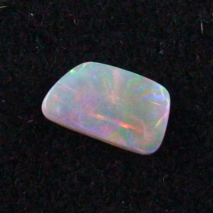 0,96 ct Lightning Ridge Black Crystal Opal Multicolor Vollopal