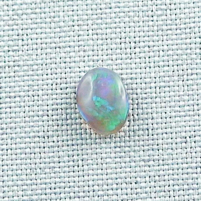 Lightning Ridge Black Crystal Opal 1,28 ct Blau Grüner Vollopal