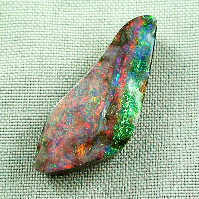 57,25 ct Investment Boulder Opal Lila Regenbogen Multicolor