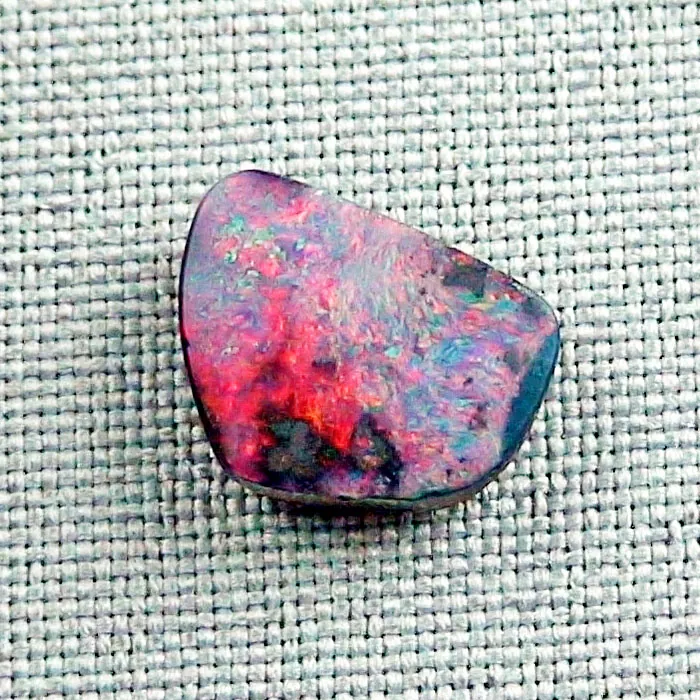 5.95 ct Boulder Opal Opalstein Regenbogen Multicolor Boulderopal
