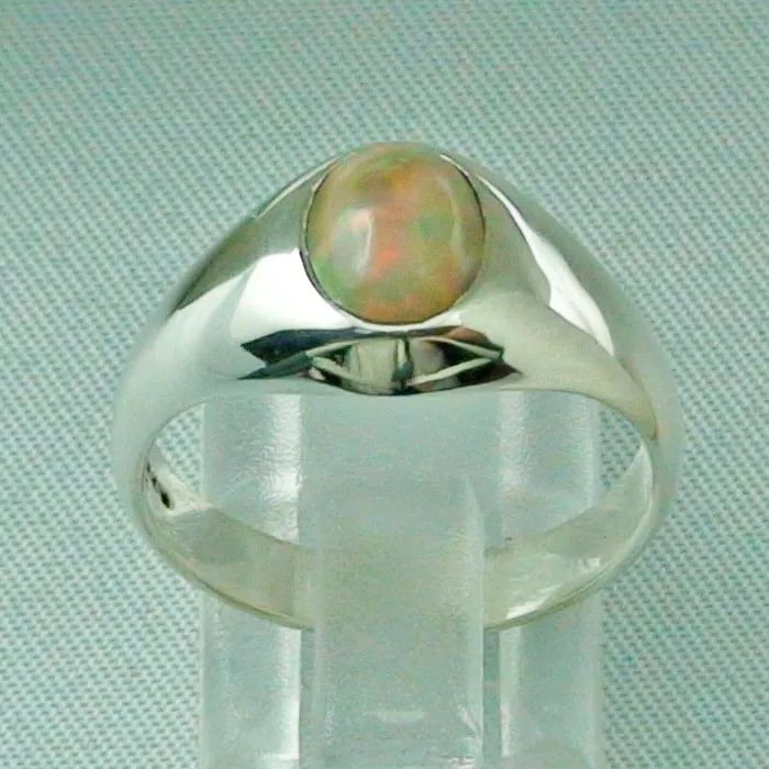 925er Damen-Silberring, 0,92 ct Welo Opal, Opalring