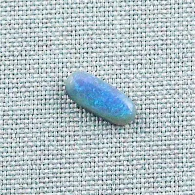 Black Crystal Opal 1,32 ct Vollopal Lightning Ridge Blau