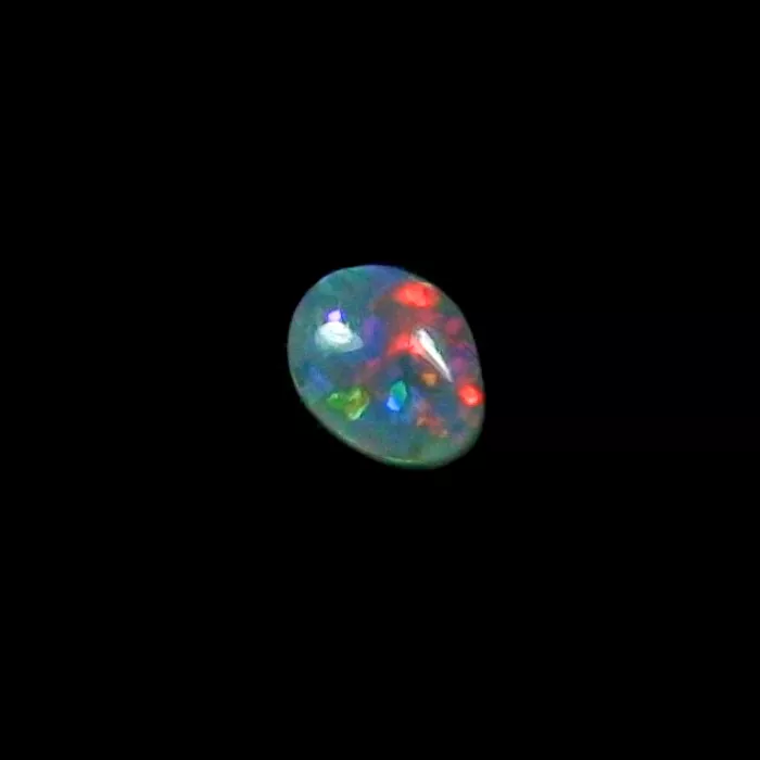 Lightning Ridge Black Crystal Opal 1,16 ct Multicolor Regenbogen Vollopal