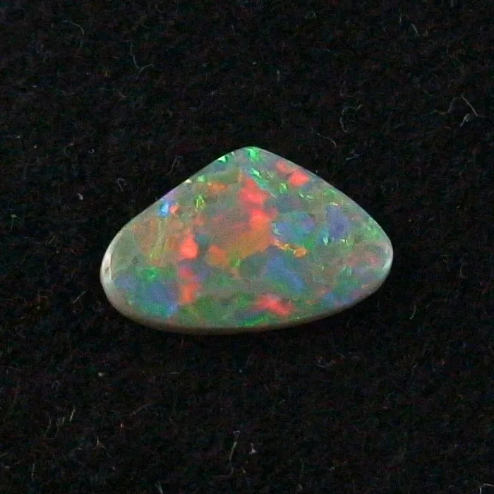 1,35 ct Semi Black Opal Multicolor Lightning Ridge Vollopal