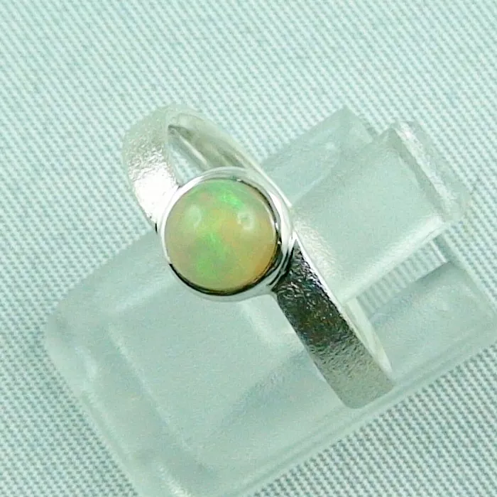 Silber Damenring echter Welo Opal 0,89 ct Opalring