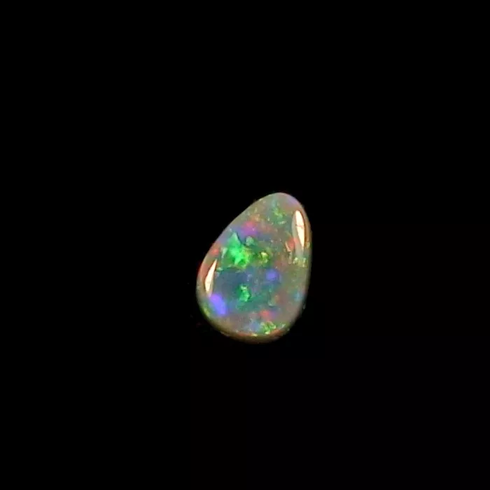 1.06 ct Semi Black Opal Multicolor Lightning Ridge Australien