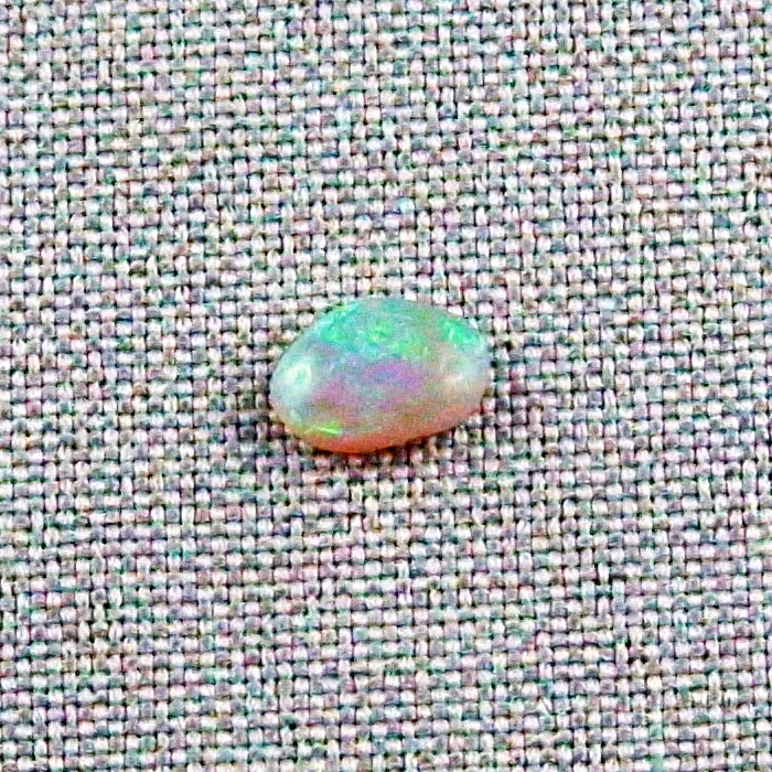 Grüner 1,18 ct Lightning Ridge Black Crystal Opal Multicolor