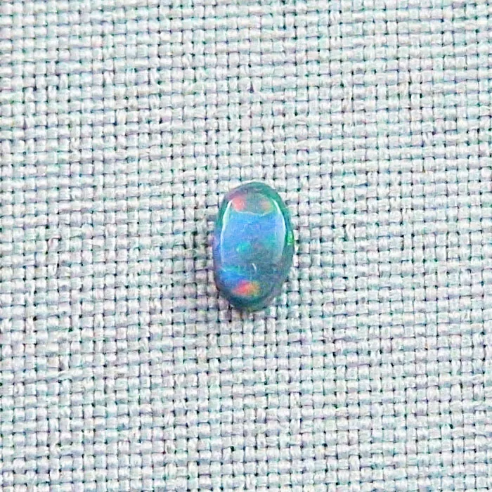 0,73 ct Lightning Ridge Semi Black Opal Multicolor Vollopal