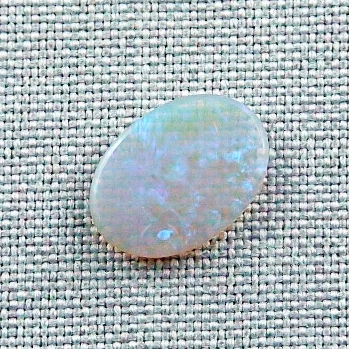 3,05 ct Black Crystal Opal Blau Lightning Ridge