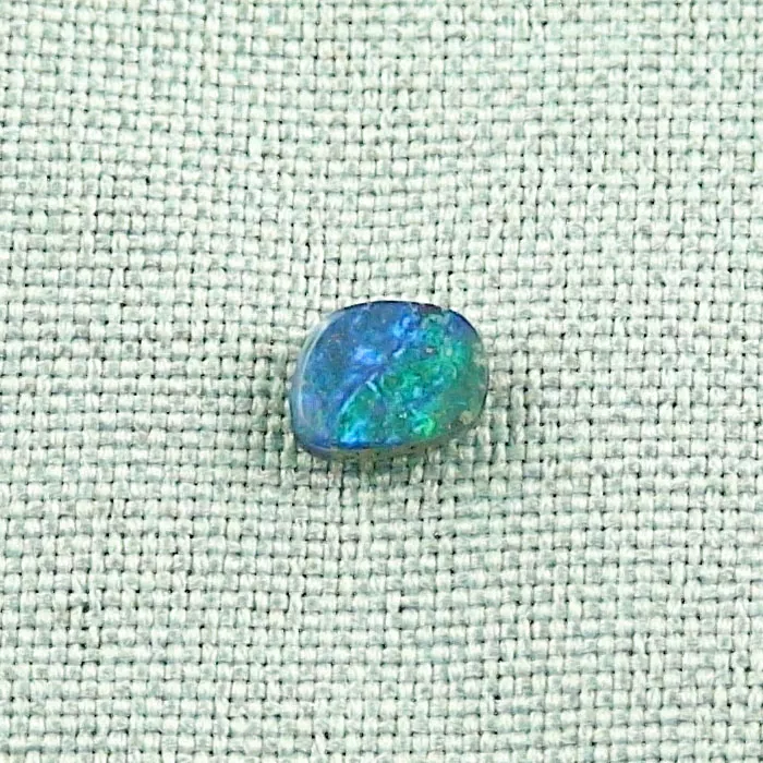 intensiv blauer Boulder Opal 1,09 ct Edelstein