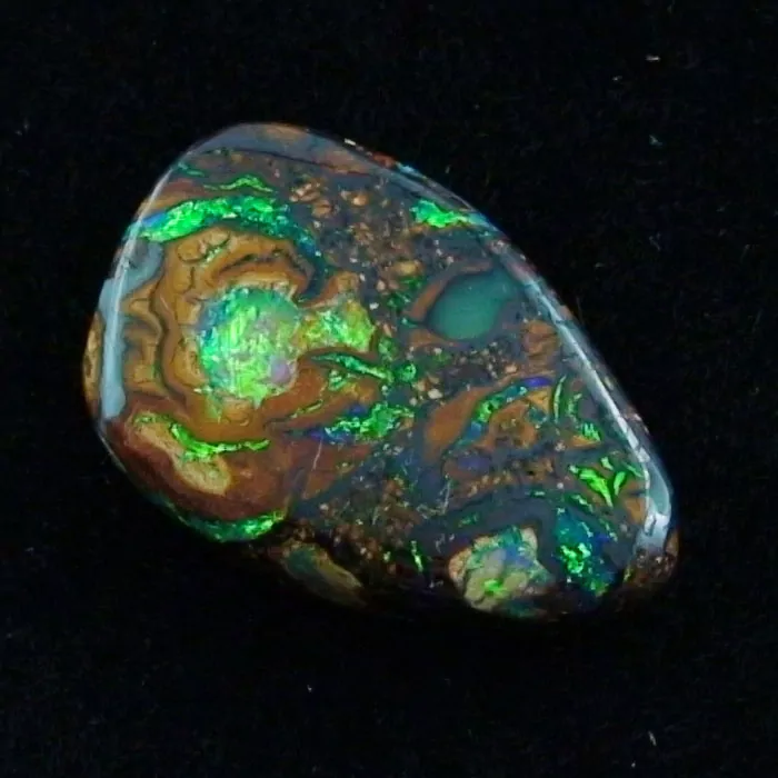 Echter Matrix Opal Boulder mit 15,09 ct - farbenfroh