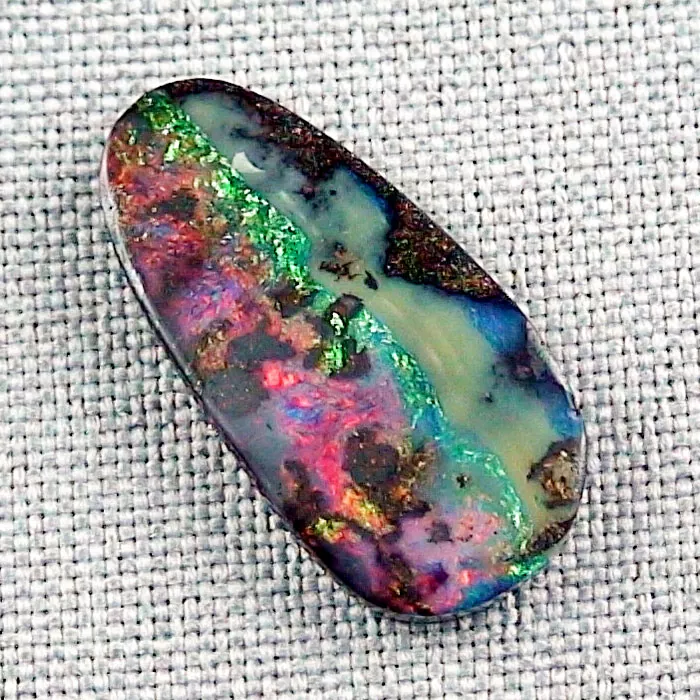 13,62 ct Boulder Opal Opalstein Edelstein Regenbogen Multicolor