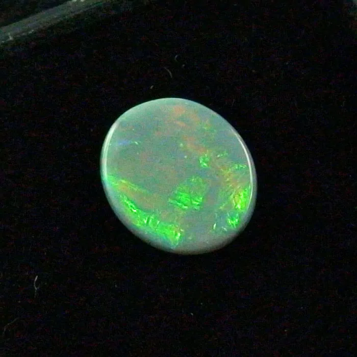Großer 3,35 ct Lightning Ridge Semi Black Opal Multicolor Blackopal