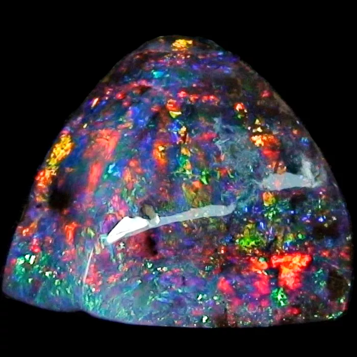 Seltener Investment Boulder Opal 39,90 ct Regenbogen Opal Galaxy