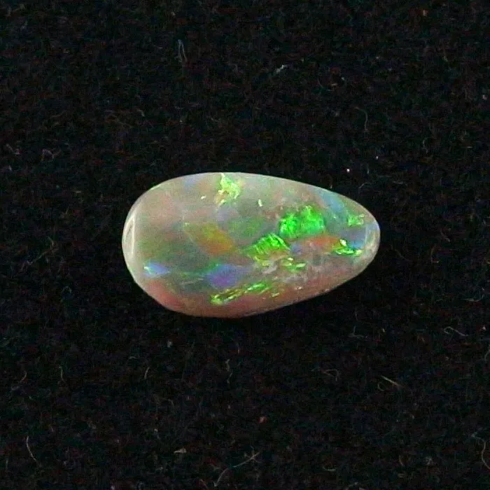 1,90 ct Semi Black Opal Multicolor Lightning Ridge Vollopal