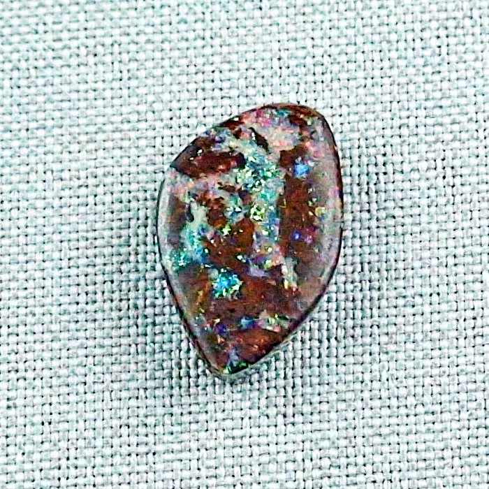 12,10 ct Boulder Opal Roter Opalstein Multicolor Regenbogen