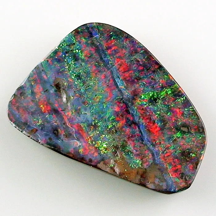 Boulder Opal 27,74 ct Opal Edelstein Multicolor aus Winton Australien