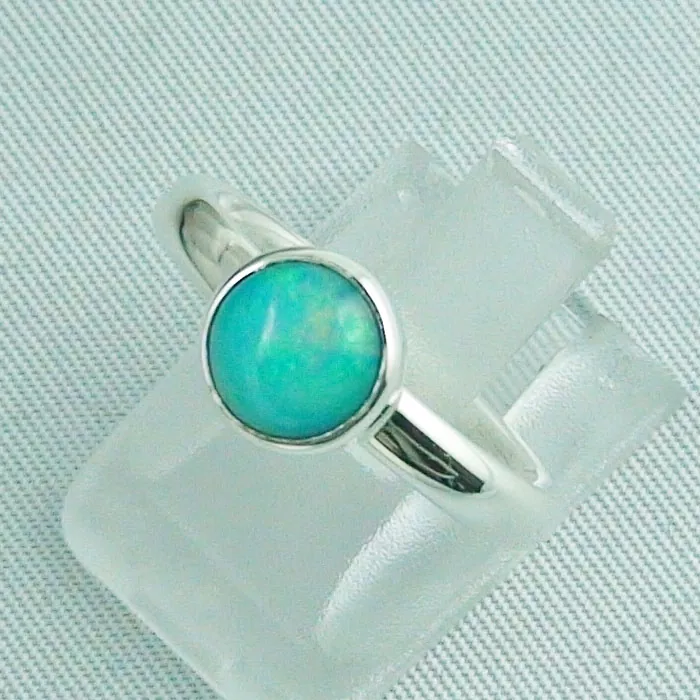 Opalring / Sterling Silberring mit 0,93 ct Welo Opal