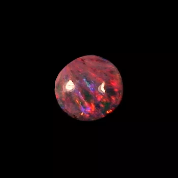 Lightning Ridge Black Opal 2,69 ct Roter Großer Multicolor Vollopal