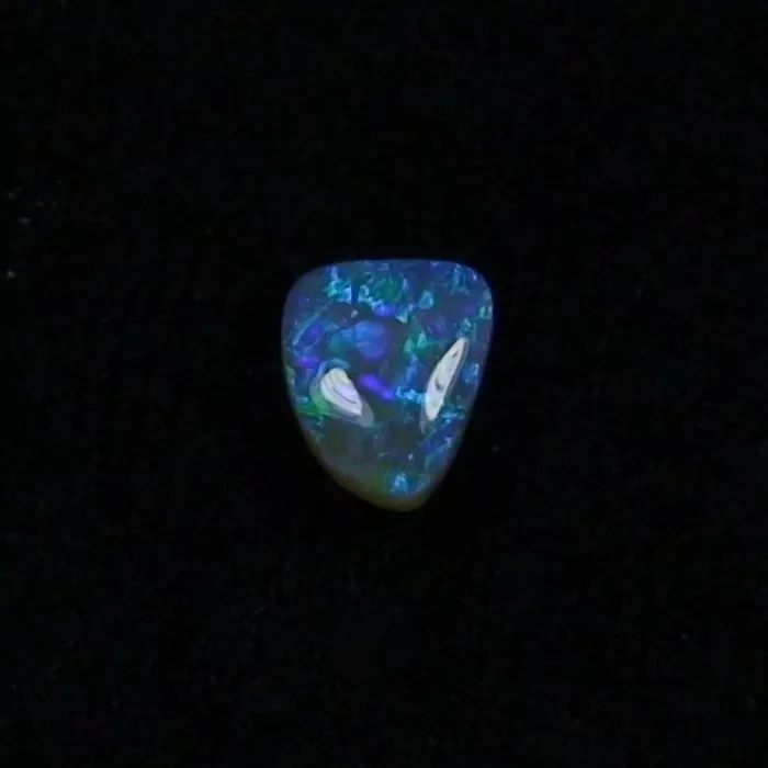 Lightning Ridge Black Crystal Opal 1,66 ct Multicolor Vollopal