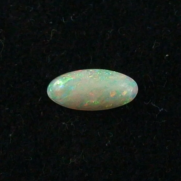 1,07 ct White Opal Lightning Ridge Multicolor Edelstein