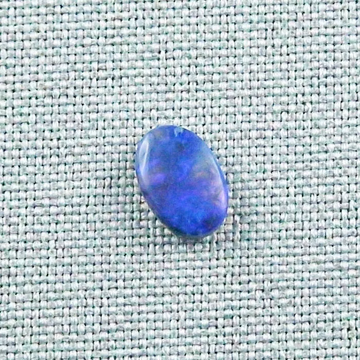 Blauer 1,19 ct Black Crystal Opal Multicolor Vollopal Lightning Ridge