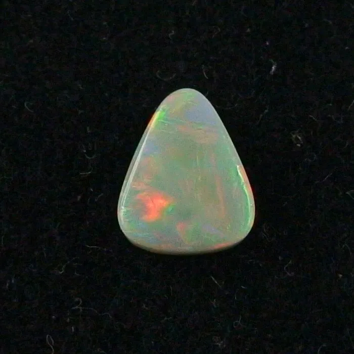 1,86 ct White Opal Lightning Ridge Multicolor Edelstein